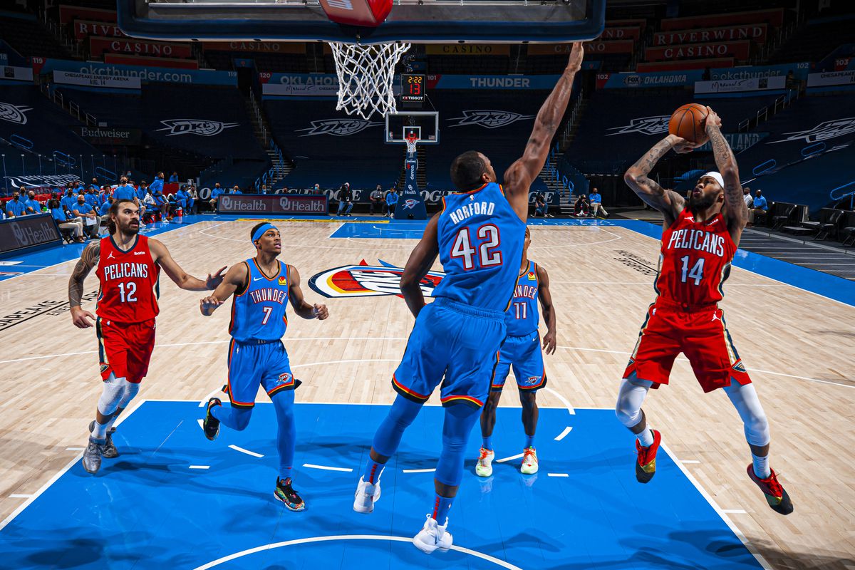 New Orleans Pelicans v Oklahoma City Thunder