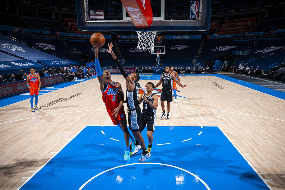 San Antonio Spurs v Oklahoma City Thunder