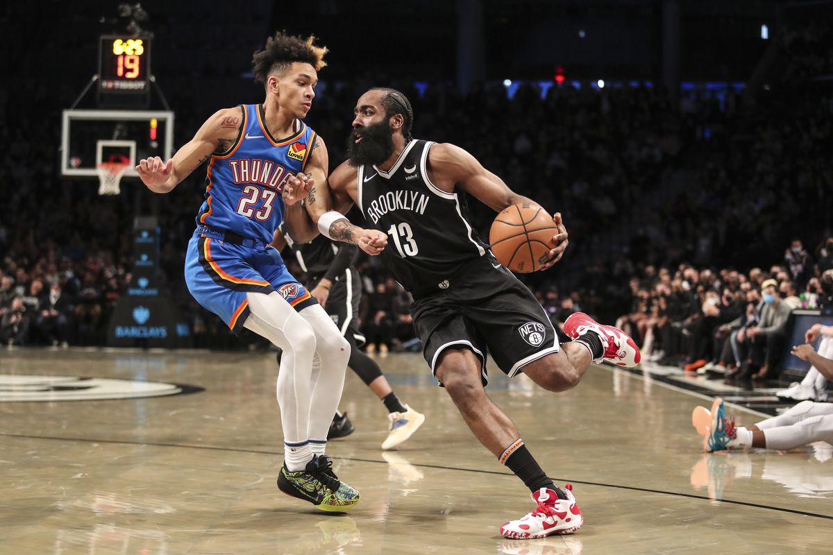 NBA: Oklahoma City Thunder at Brooklyn Nets