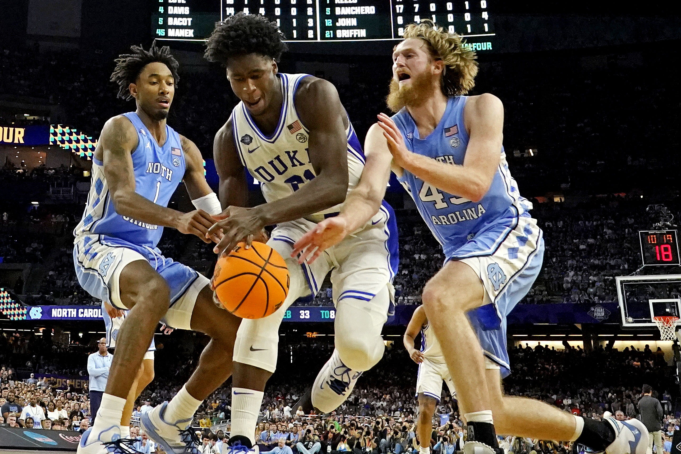 NCAA Basketball: Final Four-Semifinals-North Carolina vs Duke