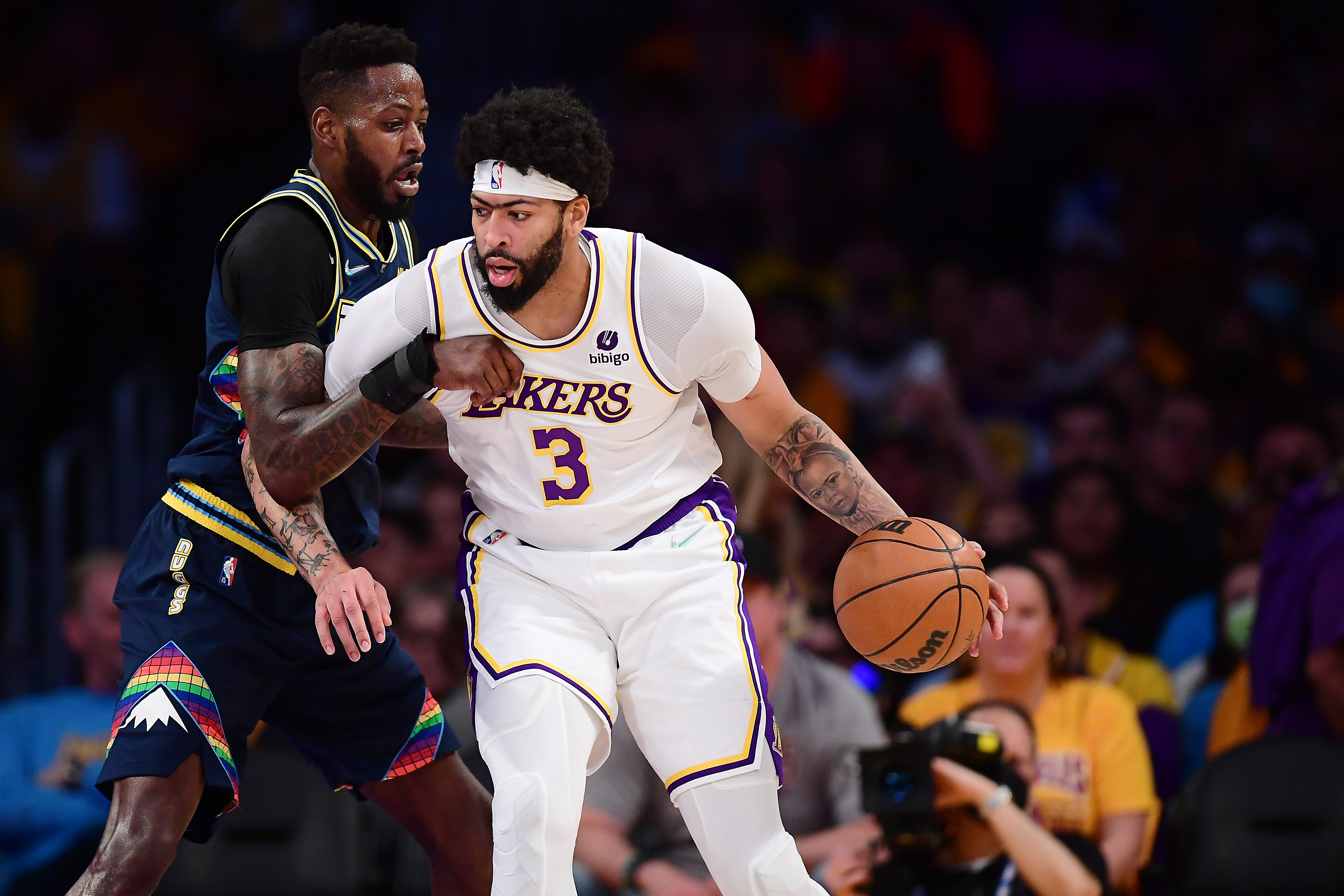 NBA: Denver Nuggets at Los Angeles Lakers