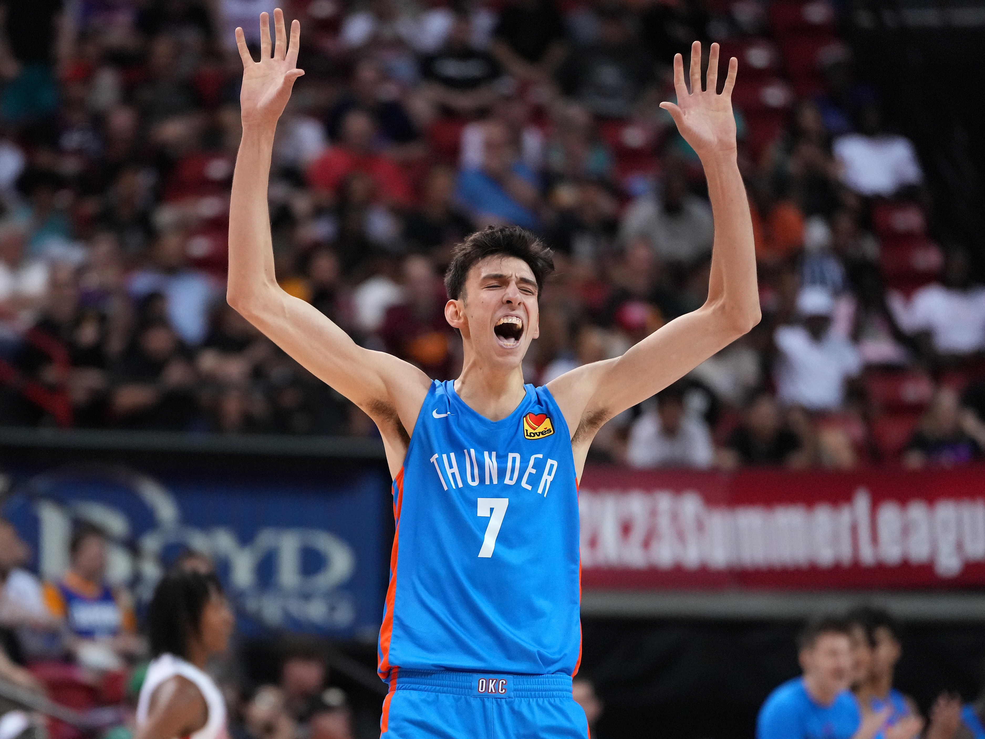 NBA: Summer League-Oklahoma City Thunder at Houston Rockets